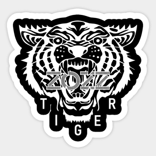 2022 White Tiger Sticker